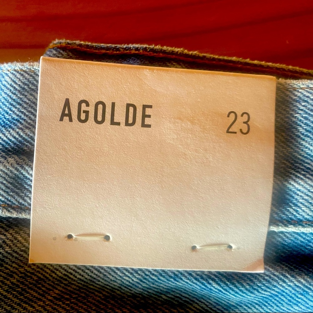 Real Agolde shorts size 23 brand new never worn